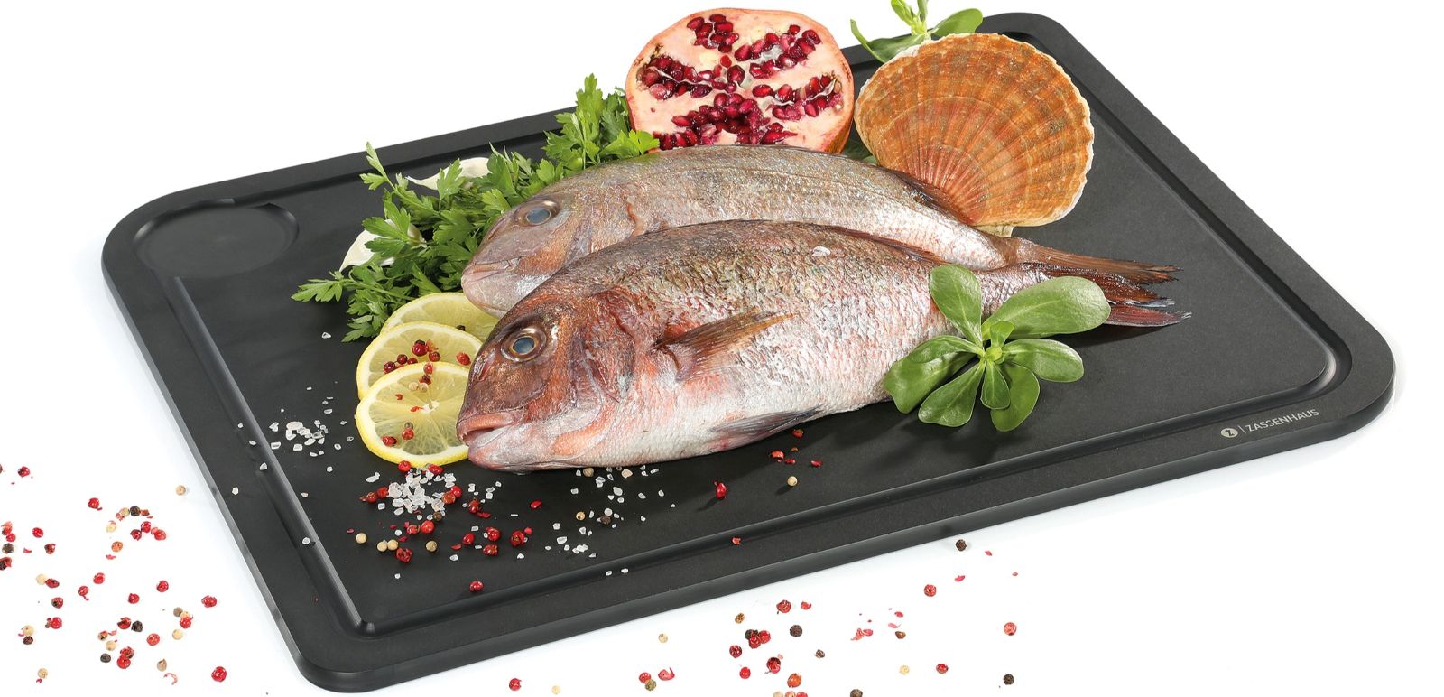 053777 COMFORT PLUS Dranžírovací prkénko 49,5x38x0,9 cm Zassenhaus (1)